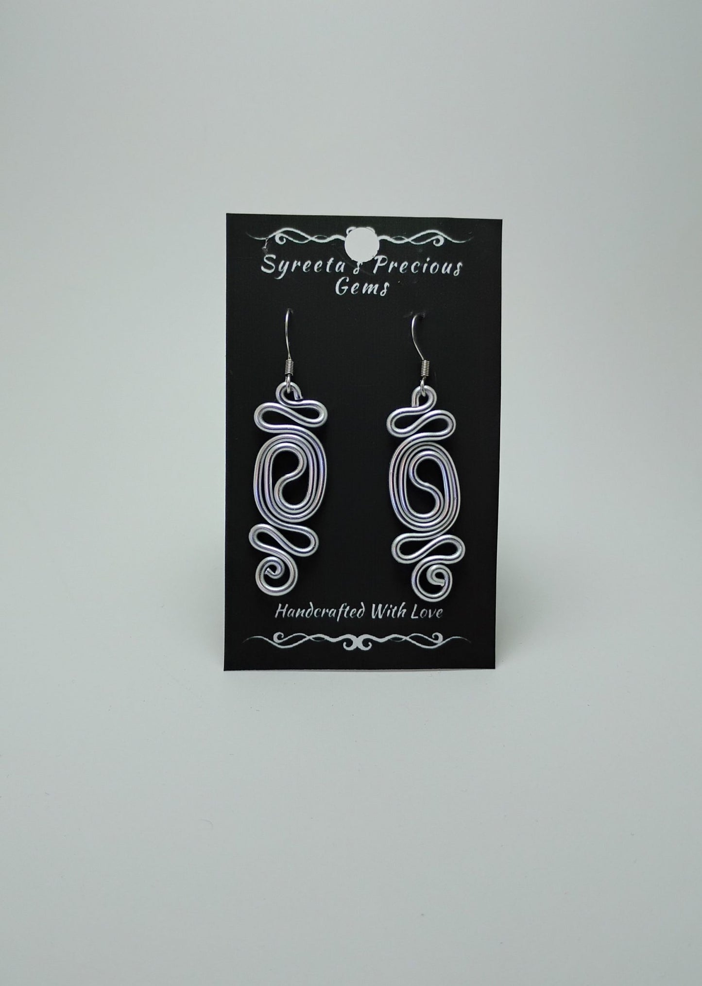 Abstract Dangle Earrings