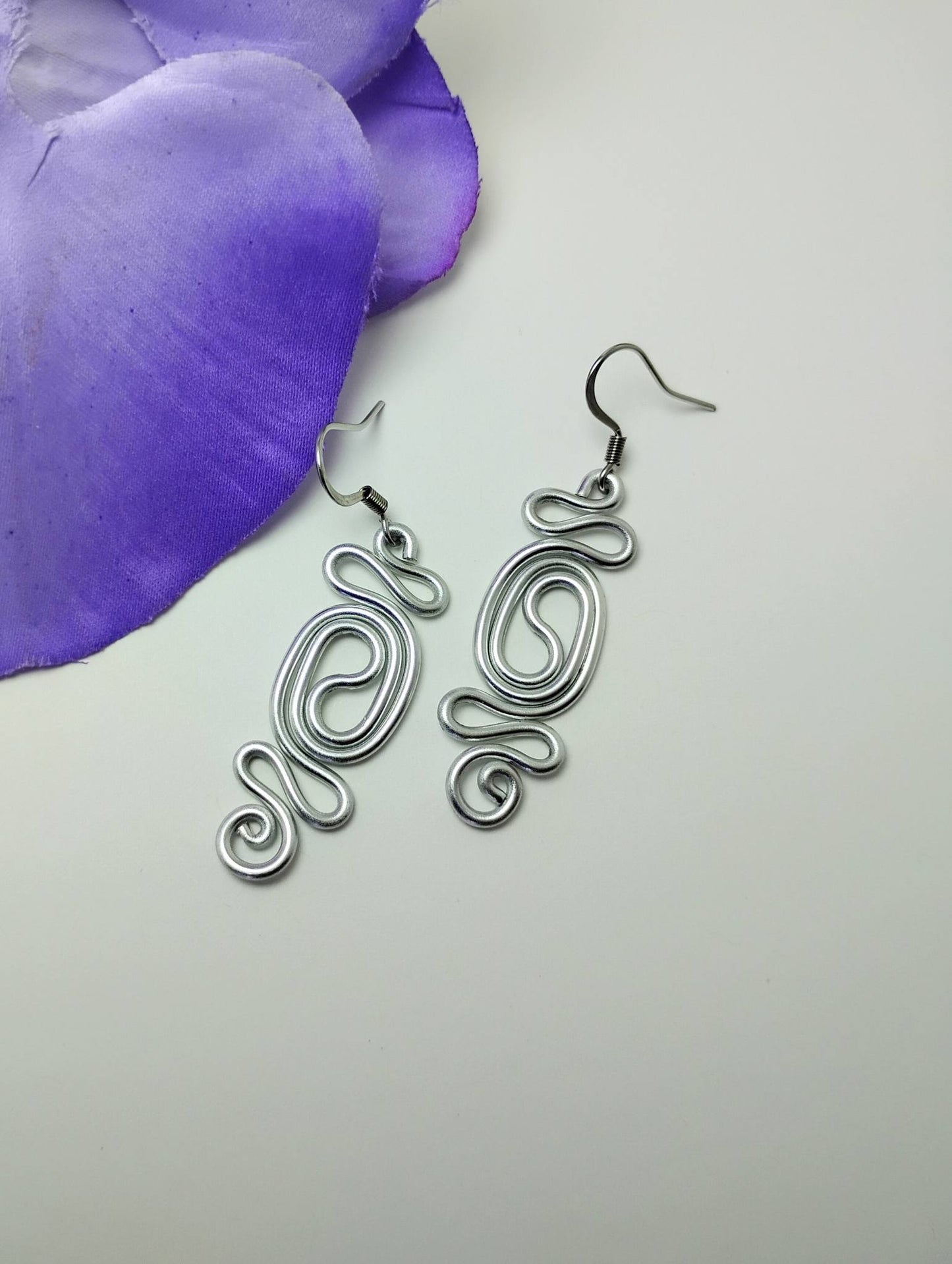 Abstract Dangle Earrings