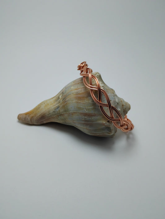 Braided Copper Bracelet
