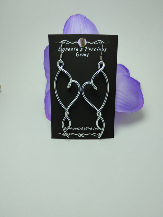 Heart Dangle Earrings