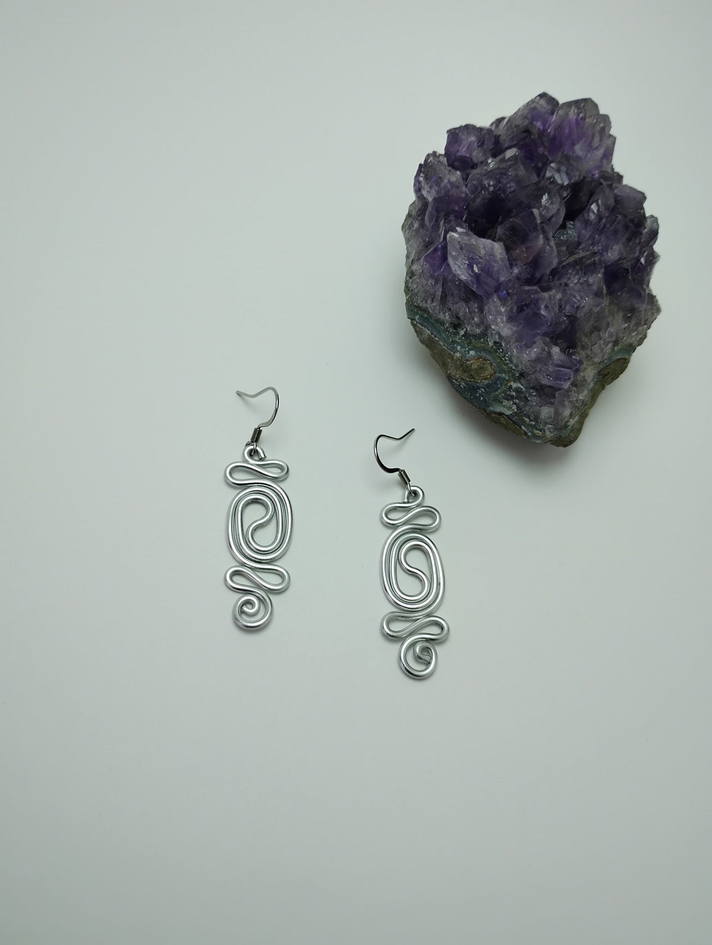 Abstract Dangle Earrings