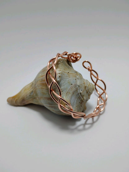 Braided Copper Bracelet