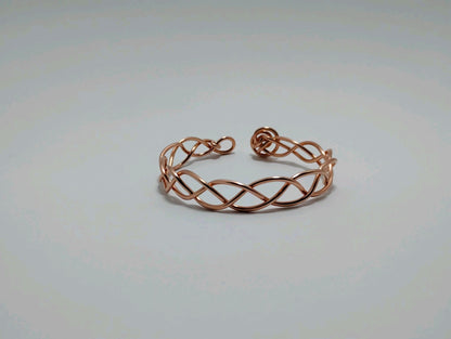 Braided Copper Bracelet
