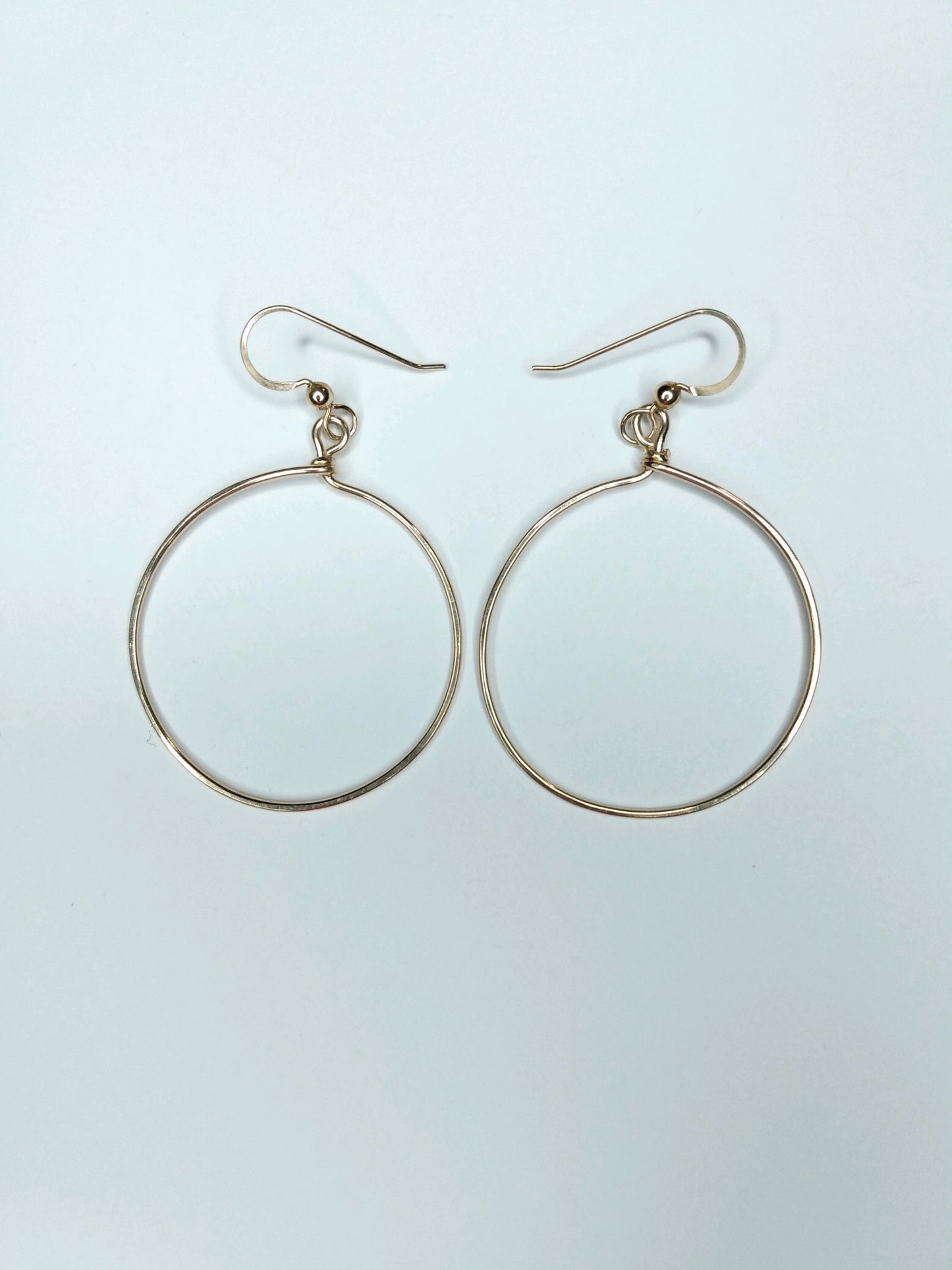 Large Gold Hoops