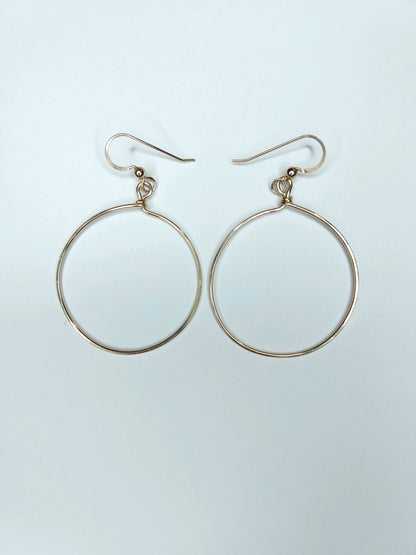 Large Gold Hoops