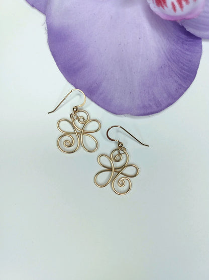 Unique Gold Earrings