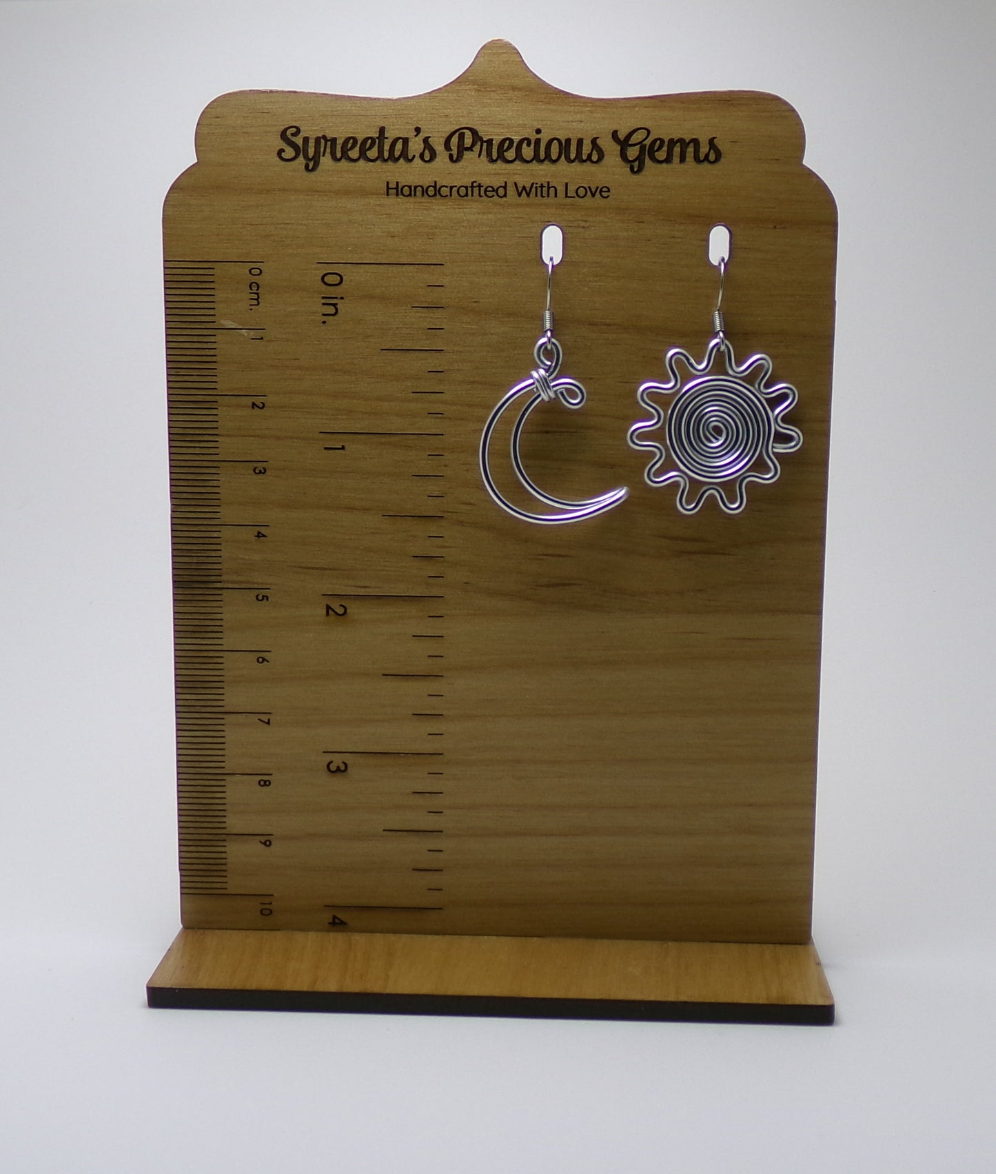 Sun and Moon Earrings