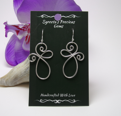 Silver Cross Earrings