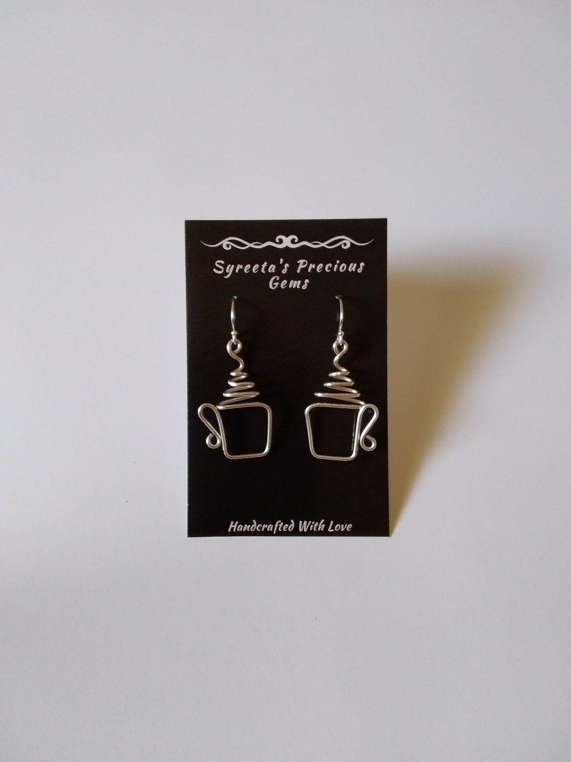 Coffee Mug Earrings