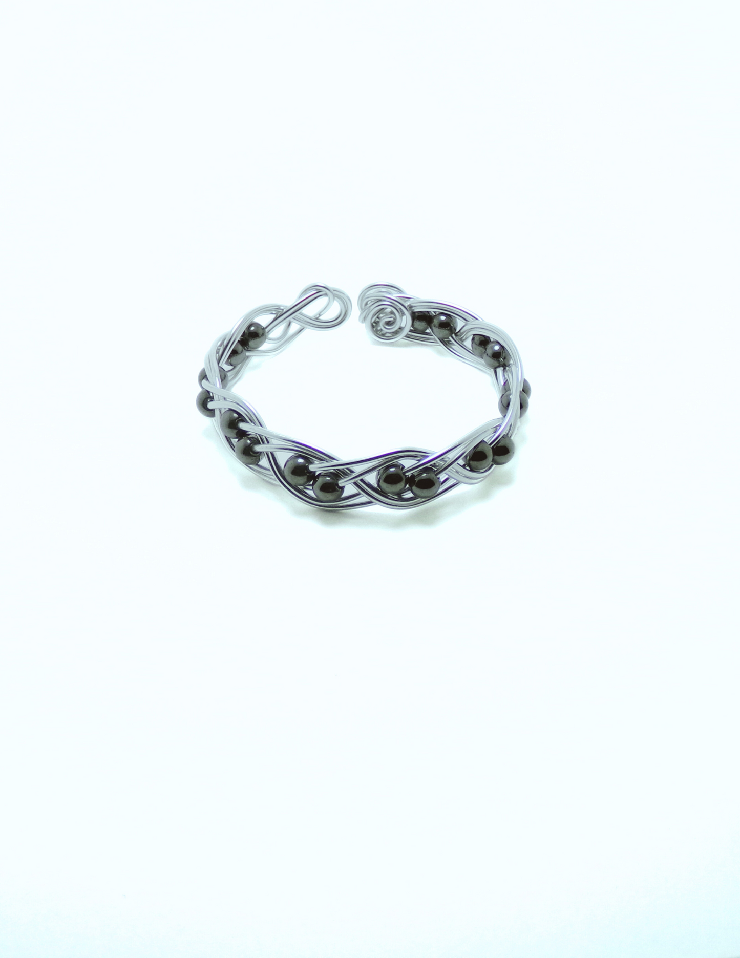 Wire Hematite Bracelet