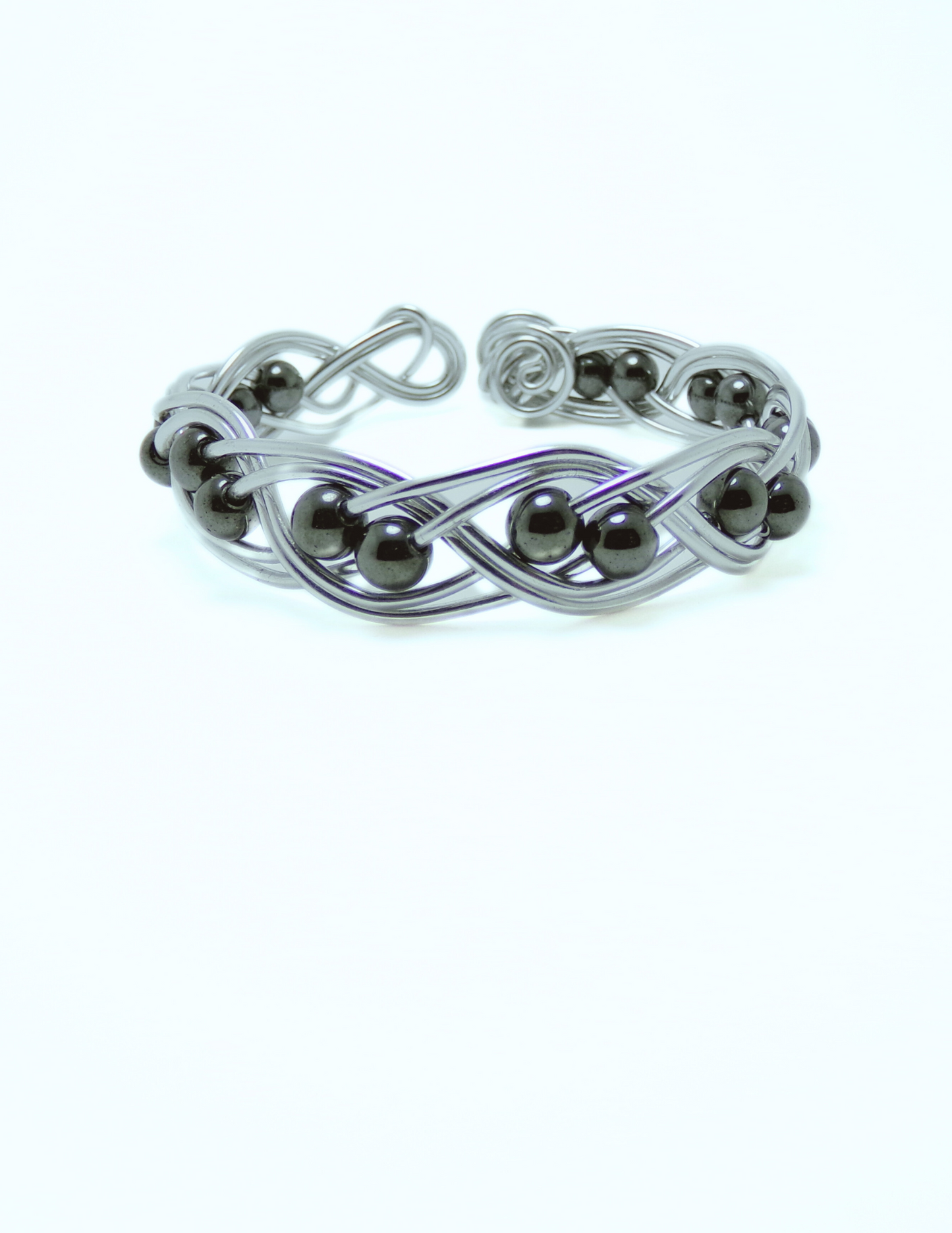 Wire Hematite Bracelet