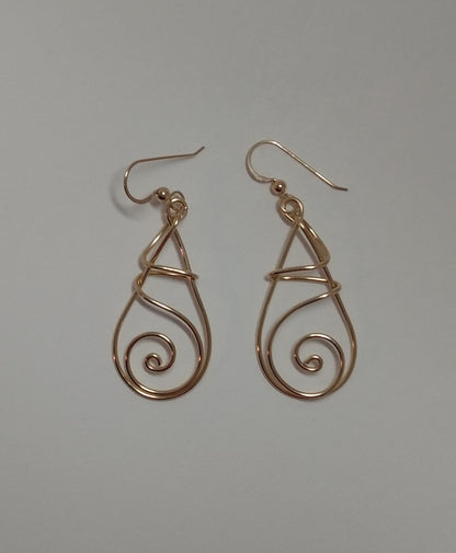 Gold Dangle Earrings