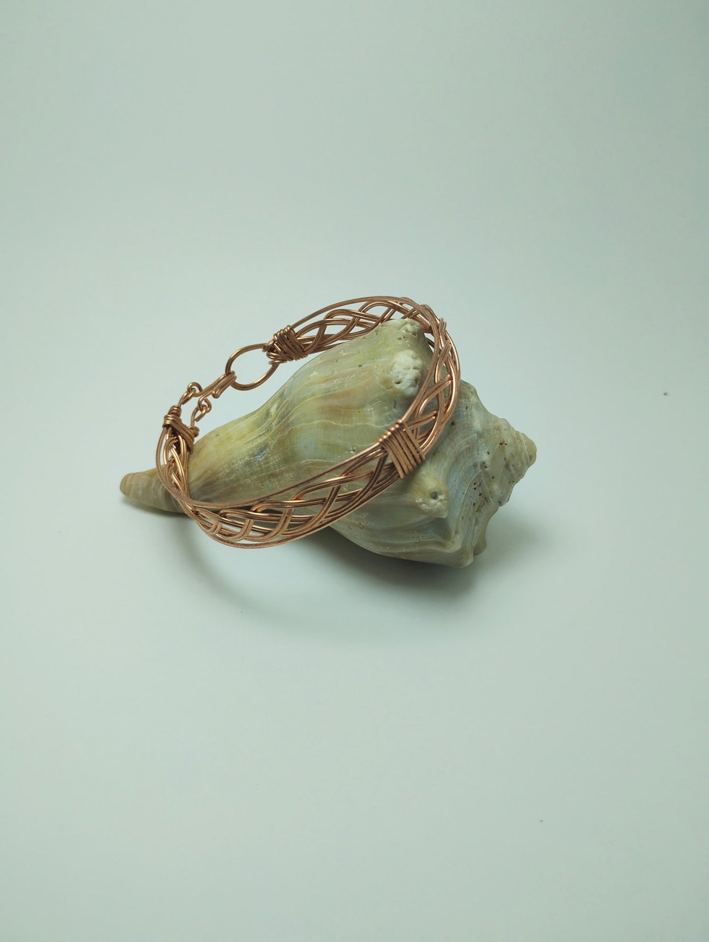 Braided Copper Cuff