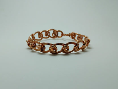 Twisted Wire Copper Bracelet