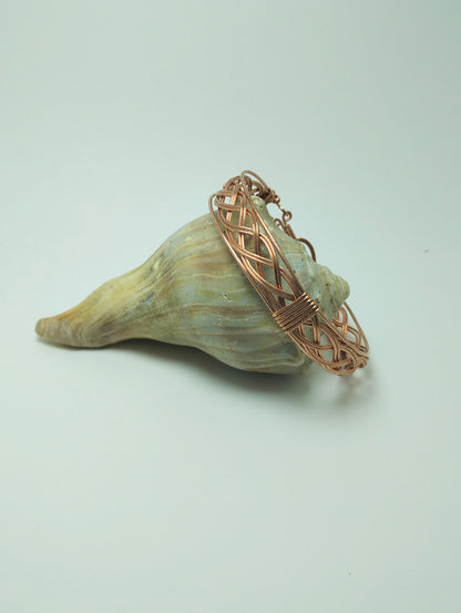 Braided Copper Cuff