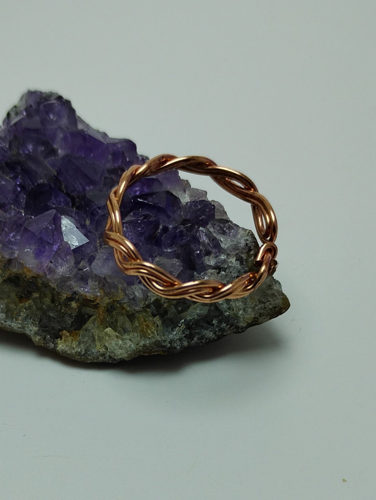 Wavy Copper Ring