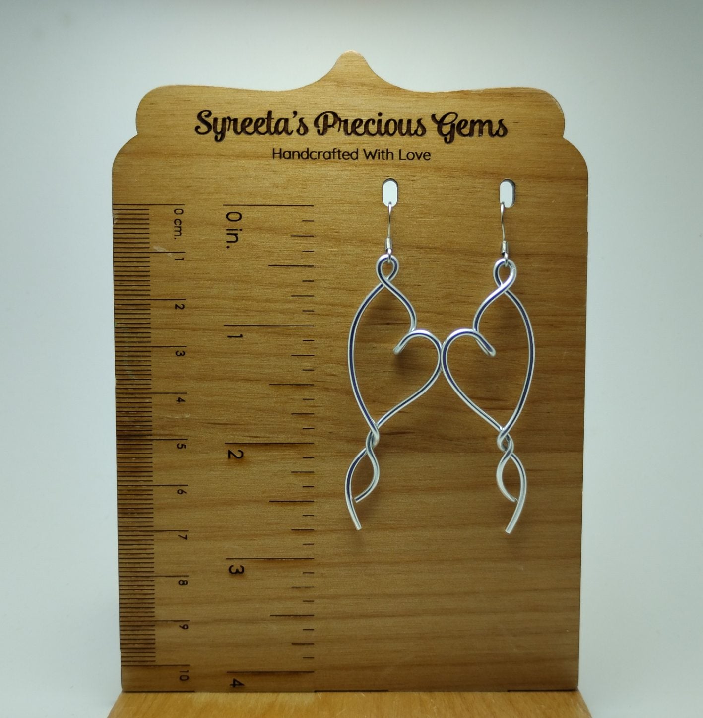 Heart Dangle Earrings
