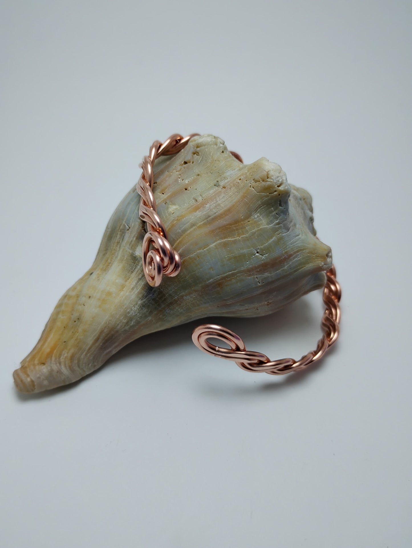 Wavy Copper Bracelet