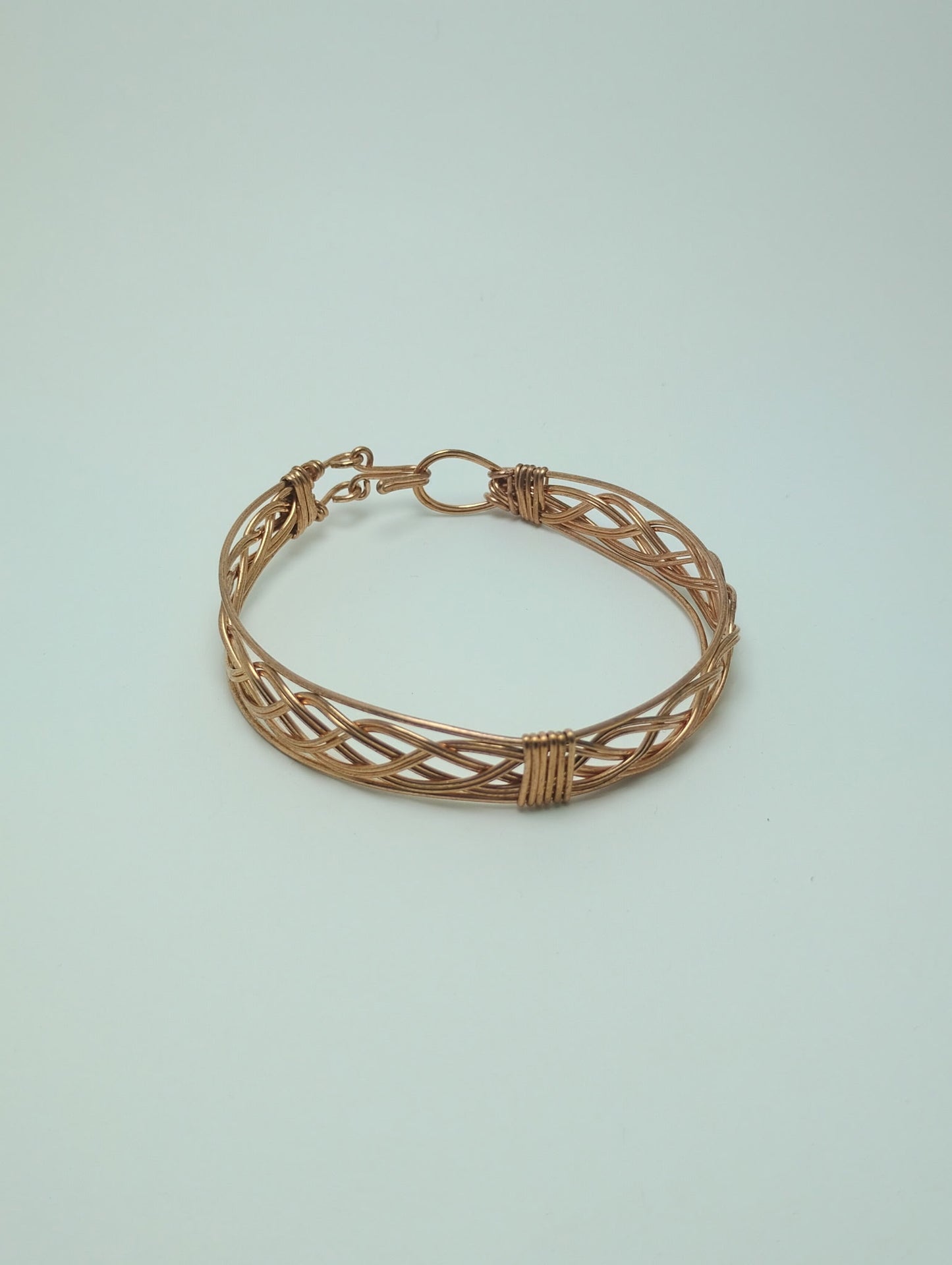 Braided Copper Cuff
