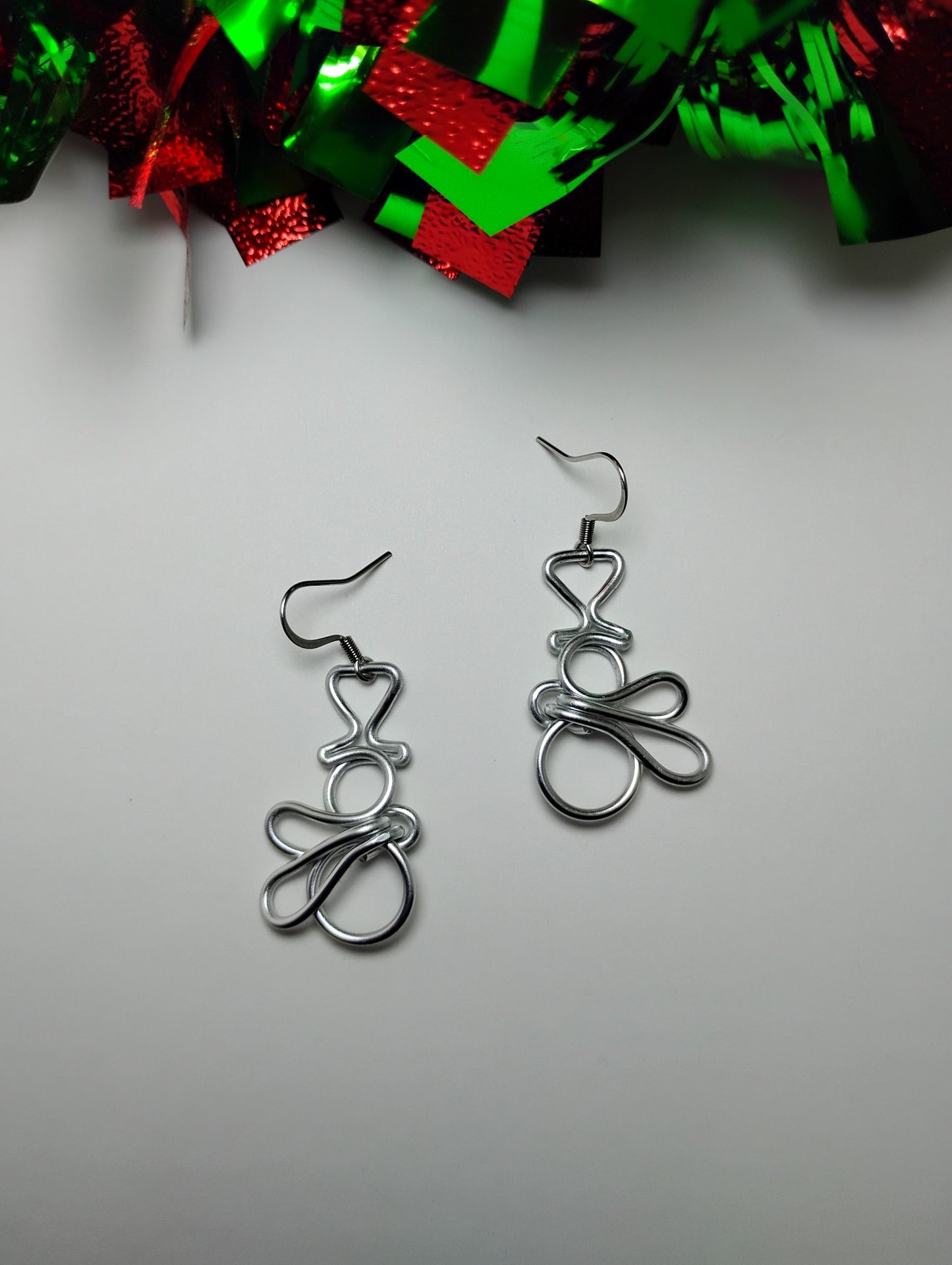 Snowman Earrings