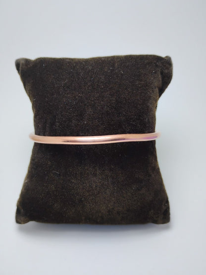Simple Copper Cuff Bracelet