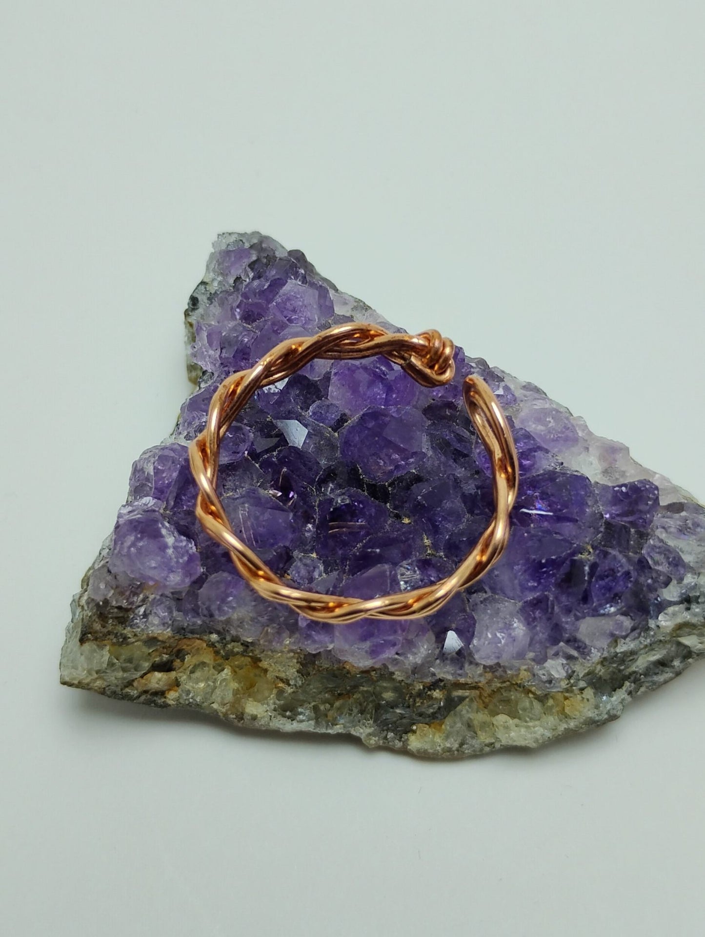 Wavy Copper Ring