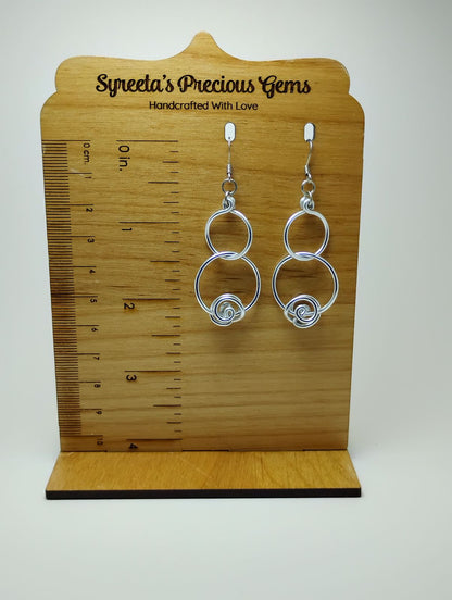 Double Circle Earrings