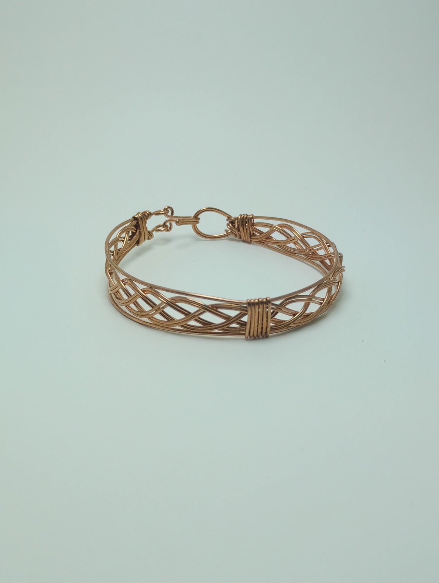 Braided Copper Cuff
