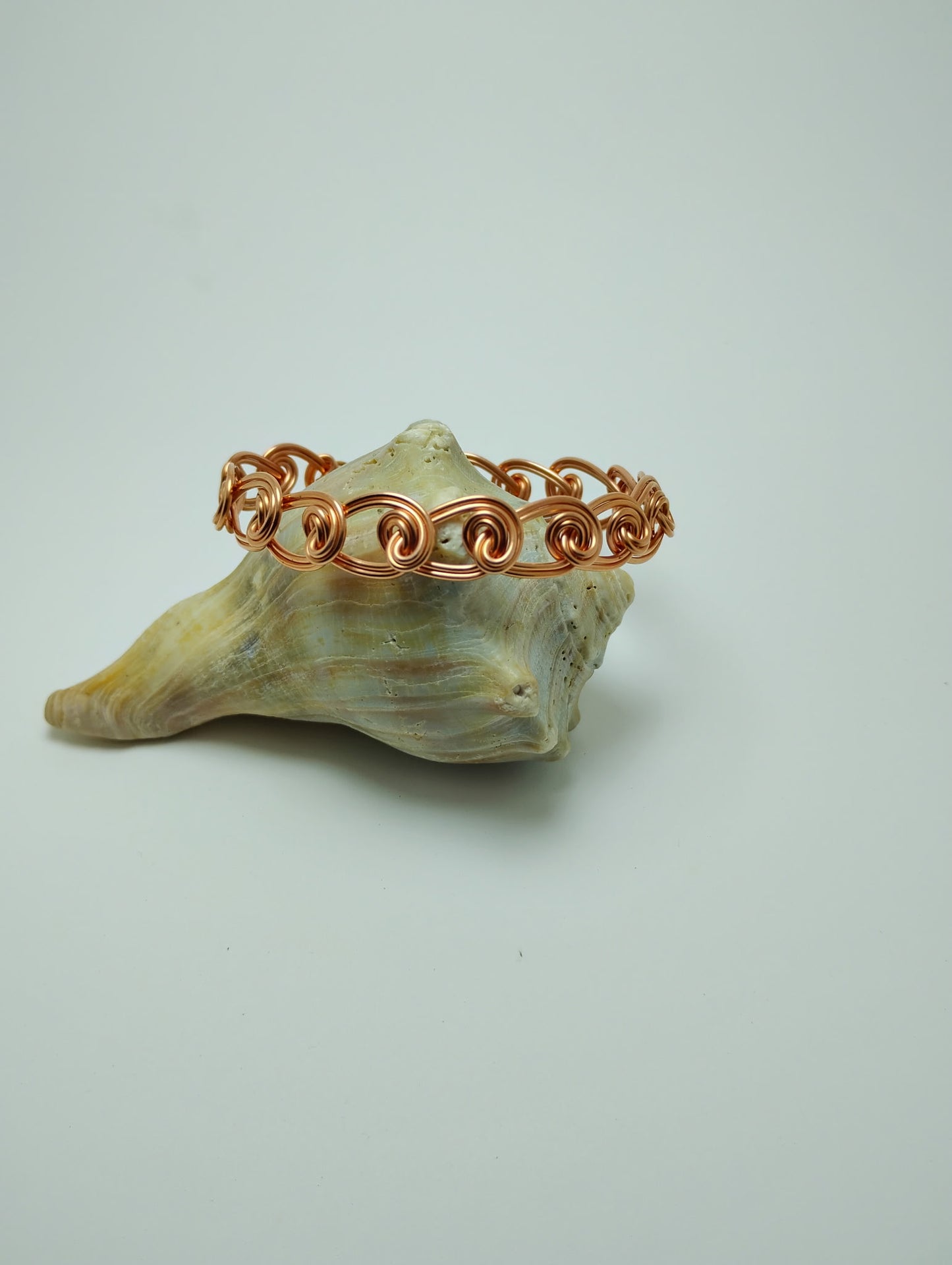 Twisted Wire Copper Bracelet