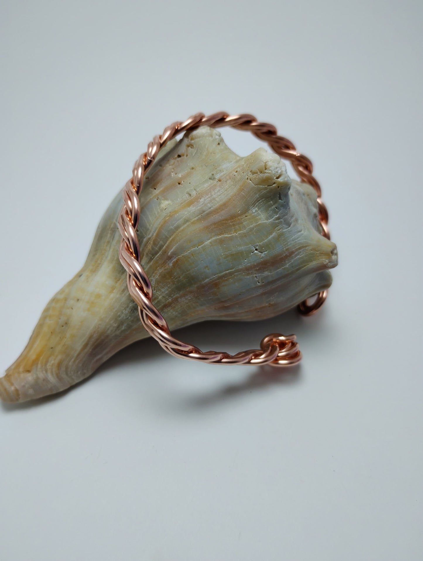 Wavy Copper Bracelet