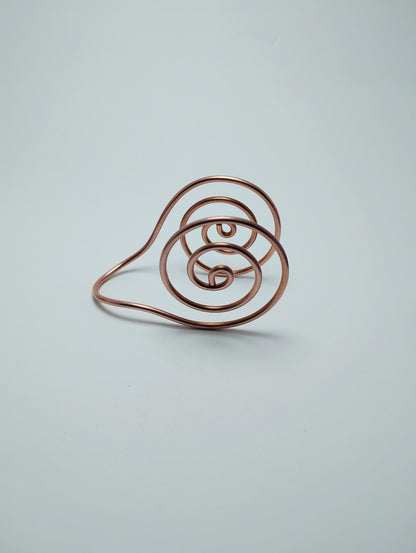 Spiral Palm Ring/Cuff