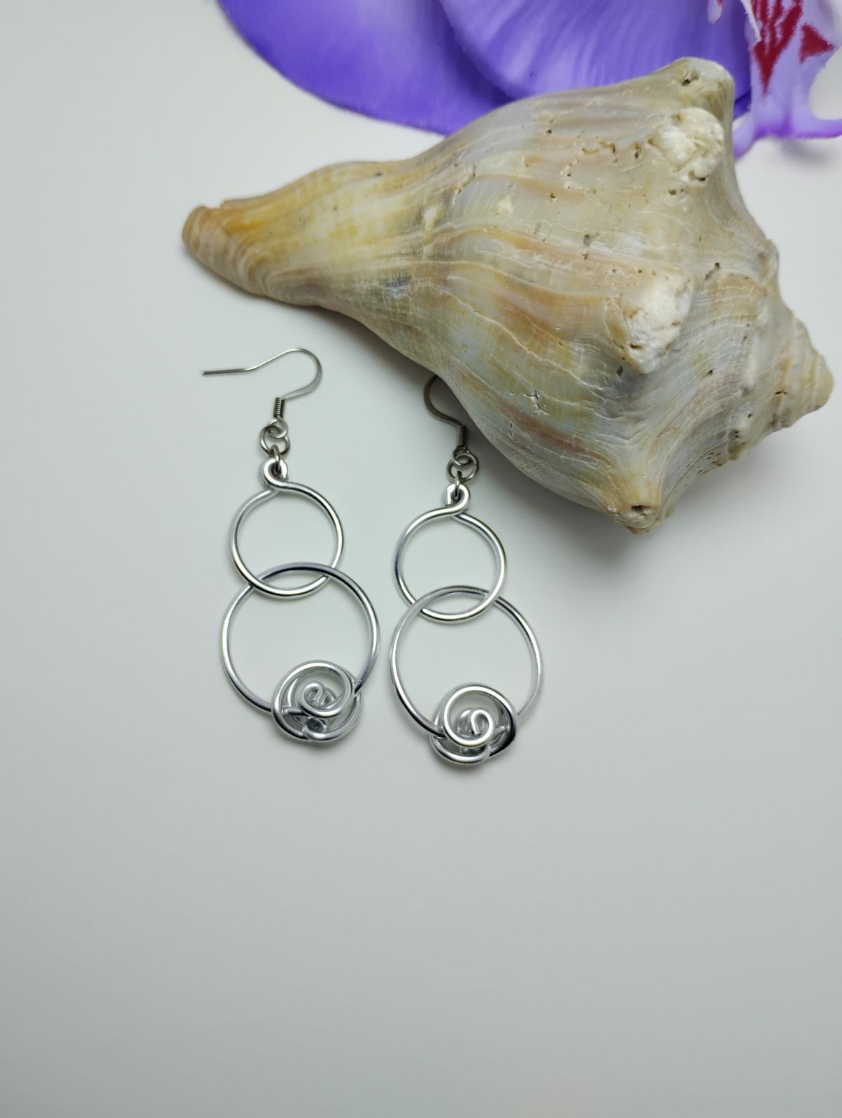 Double Circle Earrings