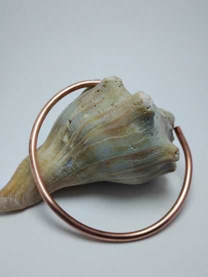 Simple Copper Cuff Bracelet