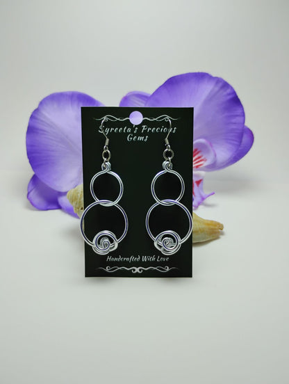 Double Circle Earrings