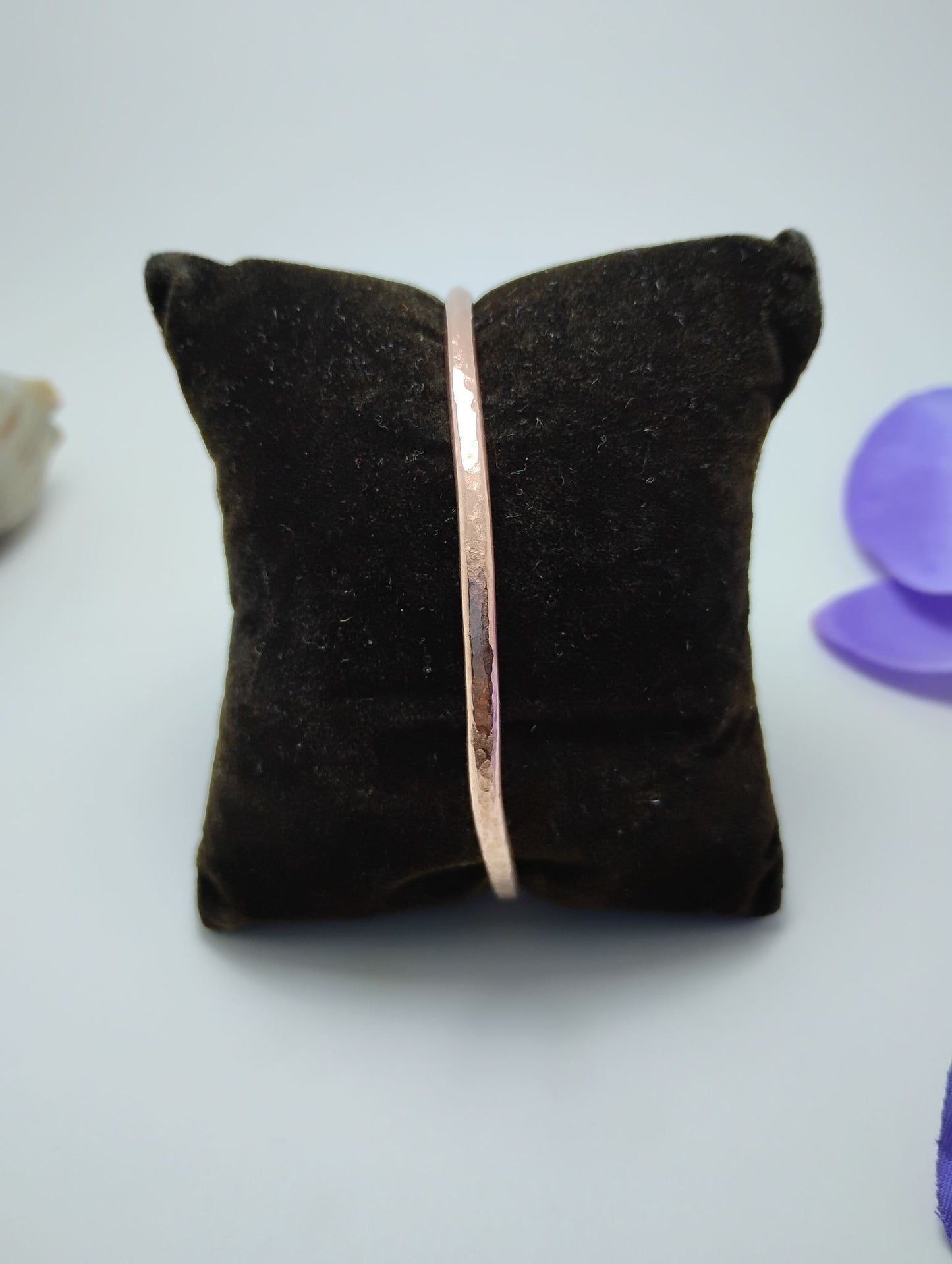 Hammered Copper Cuff Bracelet